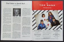 Load image into Gallery viewer, 1988 Boxing Program Battle Of The Champs Caesars Palace Vegas - George Foreman