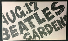 Load image into Gallery viewer, 1966 Chum Chart Radio Survey Music Maple Leaf Gardens The Beatles Aug 7 Fab 4