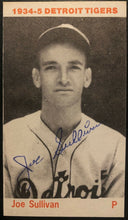 Load image into Gallery viewer, 1974 MLB Baseball Card Detroit Tigers Joe Sullivan 1934-35 TCMA Autographed