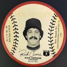 Load image into Gallery viewer, 1983 MLB Baseball New York Yankees Roy Rogers Promo Lids Full Set (12) Winfield