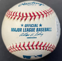 Load image into Gallery viewer, Yogi Berra Don Larsen Signed MLB Baseball Autograph Yankees WS Perfect Game JSA