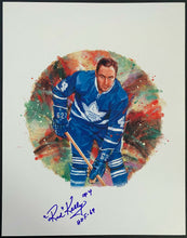 Load image into Gallery viewer, 2002 Canada Post NHL All Stars Lithograph & Stamp Set Signed By Red Kelly