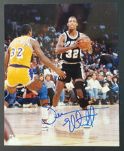 Load image into Gallery viewer, 1990 NBA San Antonio Spurs Sean Elliot Autographed Photo Basketball Signed 8x10