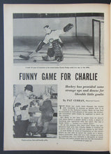 Load image into Gallery viewer, 1966 Montreal Forum NHL Program Montreal Canadiens vs Boston Bruins - Dick Duff