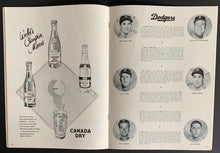 Load image into Gallery viewer, 1952 World Series Baseball Program New York Yankees vs Brooklyn Dodgers MLB