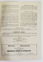 Load image into Gallery viewer, 1937 9th International 6 Day Bike Race Program Toronto Mutual Street Arena