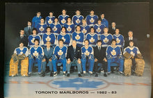 Load image into Gallery viewer, 1982-82 Signed Toronto Marlboros Autographed Media Guide Bob Cole Peter Zezel +