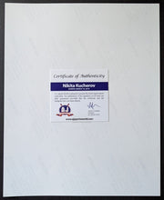 Load image into Gallery viewer, Nikita Kucherov Autographed Signed Photo NHL Hockey Tampa Bay Lightning AJ COA