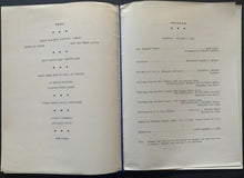 Load image into Gallery viewer, 1961 US Olympic Association Quadrennial Dinner Program John F. Kennedy Historic