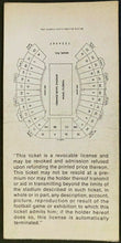 Load image into Gallery viewer, 1971 NFL Super Bowl V Football Ticket Stub Colts vs Dallas Cowboys + Photo
