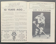 Load image into Gallery viewer, 1968 Boston Bruins vs Chicago Blackhawks NHL Hockey Program Chicago Stadium