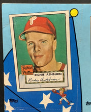 Load image into Gallery viewer, 1988 Richie Ashburn HOFer Autographed Campbell's Soup Topps Baseball Uncut Sheet