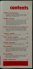 Load image into Gallery viewer, 1961 Football Handbook Esso Gas Promo Full Schedule + Forecast NFL AFL + NCAA