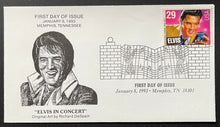 Load image into Gallery viewer, 1993 Elvis Presley U.S. Post Office Stamp First Day Cover 12 Different Cachets