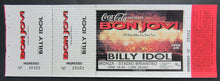 Load image into Gallery viewer, 1993 Stadio Brianteo Bon Jovi Unused Concert Ticket + With Billy Idol Vintage