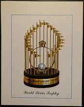 Load image into Gallery viewer, Rare 1970s Full Set 12 Sports Championship Trophy Prints Stanley Cup, Lombardi