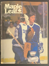 Load image into Gallery viewer, 1980 Toronto Maple Leafs NHL Hockey Program Signed x2 Imlach + McFarlane