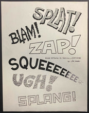 Load image into Gallery viewer, Comic Artist Jim Jones 3 Page Letter 1970's Sounds Effects In Comics Content