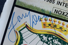 Load image into Gallery viewer, 1986 Toronto Maple Leaf Stadium Inter-county Signed Baseball Program Larry Doby