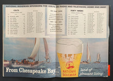 Load image into Gallery viewer, 1957 NFL Football Program Baltimore Memorial Stadium Colts vs 49ers