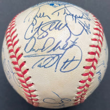 Load image into Gallery viewer, 1993 Official World Series Philadelphia Phillies Signed x28 Baseball JSA LOA MLB