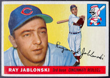Load image into Gallery viewer, 1955 Topps Baseball #56 Ray Jablonski Cincinnati Redlegs Vintage MLB Card