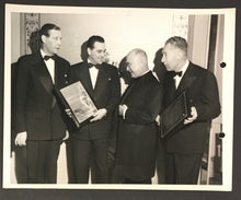Load image into Gallery viewer, 1949 Type 1 Press Photo New York 26th Annual Baseball Writers Dinner Ford Frick