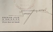 Load image into Gallery viewer, Yousuf Karsh Signed First Day Cover Canadian Photographer Autographed COA JSA