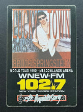 Load image into Gallery viewer, 1992 Bruce Springsteen Silk Radio Pass Lucky Town Tour Meadowlands