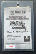 Load image into Gallery viewer, 2001 Blue Rodeo Backstage Pass Vintage Country Rock Canadian Music Band
