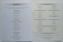 Load image into Gallery viewer, 2001 29th Canadian Football Hall Of Fame Induction Dinner Program Warren Moon