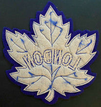 Load image into Gallery viewer, Vintage Rare London Nationals Jersey Patch Old Crest Canadian Junior Ice Hockey