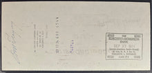 Load image into Gallery viewer, 1974 Maple Leaf Gardens Bank Cheque Vintage NHL Signed Harold Ballard Check