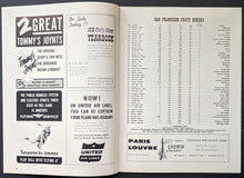 Load image into Gallery viewer, 1958 Cleveland Browns v San Francisco 49ers Kezar Stadium NFL Football Program