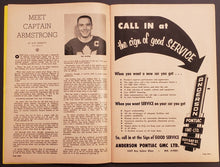 Load image into Gallery viewer, 1957 Maple Leaf Gardens OHA Junior A Program Ottawa Junior Canadiens v Marlboros