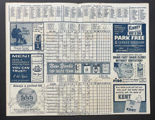 Load image into Gallery viewer, 1962 Yankee Stadium MLB Baseball Program New York Yankees vs Boston Mantle Maris