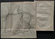 Load image into Gallery viewer, 1866 Fenian Raid on Fort Erie First Edition by George T. Denison 1st Ed. Vintage