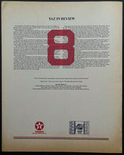 Load image into Gallery viewer, 1989 Carl Yastrzemski Commemorative Folder 4 Page Foldout MLB No. 8 Retirement