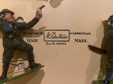 Load image into Gallery viewer, 1940-1961 Britains Toy Soldiers British Infantry 24 Pieces W Britain # 1614