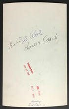 Load image into Gallery viewer, 1959 Vintage Detroit Red Wings Sid Abel Photo Hockey HOF Team Jacket LOA