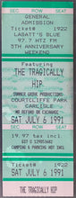 Load image into Gallery viewer, 1991 The Tragically Hip Carlisle Ontario iCERT Authenticated Concert Ticket