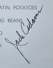 Load image into Gallery viewer, Jack Adams Signed 25th Anniversary Testimonial Dinner Program Autographed LOA