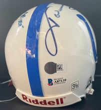 Load image into Gallery viewer, Johnny Unitas Lenny Moore Autographed Signed Colts Mini Helmet NFL Beckett LOA