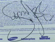 Load image into Gallery viewer, Steve Nash NBA Autographed 2002 Salt Lake Olympic Gold Medal Hockey Ticket JSA