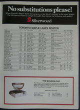 Load image into Gallery viewer, 1982 Maple Leaf Gardens NHL Program Toronto Leafs v New Jersey Devils Rick Vaive