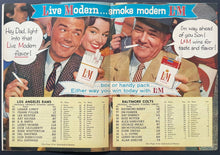 Load image into Gallery viewer, 1957 Historic NFL Football Program Season Last Game LA Rams vs Baltimore Colts