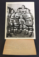 Load image into Gallery viewer, Historical 1938 New York Americans Press Hockey PHOTO 4-OT Playoffs Win
