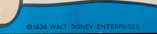 Load image into Gallery viewer, Rare 1938 Snow White & The 7 Dwarfs Poster Disney Movie Theatre Issued 1st Year