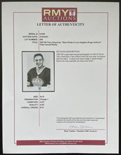 Load image into Gallery viewer, Team Issued Photo Terry Sawchuk Los Angeles Kings Hockey LOA NHL Vintage