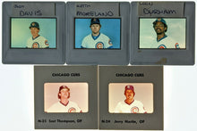 Load image into Gallery viewer, Chicago Cubs 5 Different 35mm Slides League Issued Vintage MLB Baseball